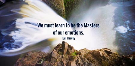 Be the masters of our emotions
