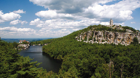 Mohonk Mountain House, Mohonk Lake and Skytower
