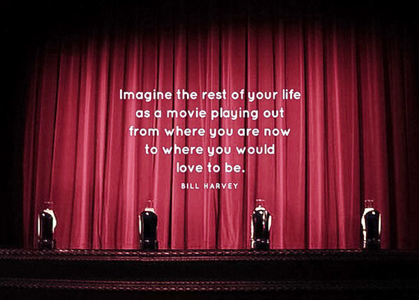 Imagine the rest of your life as a movie...
